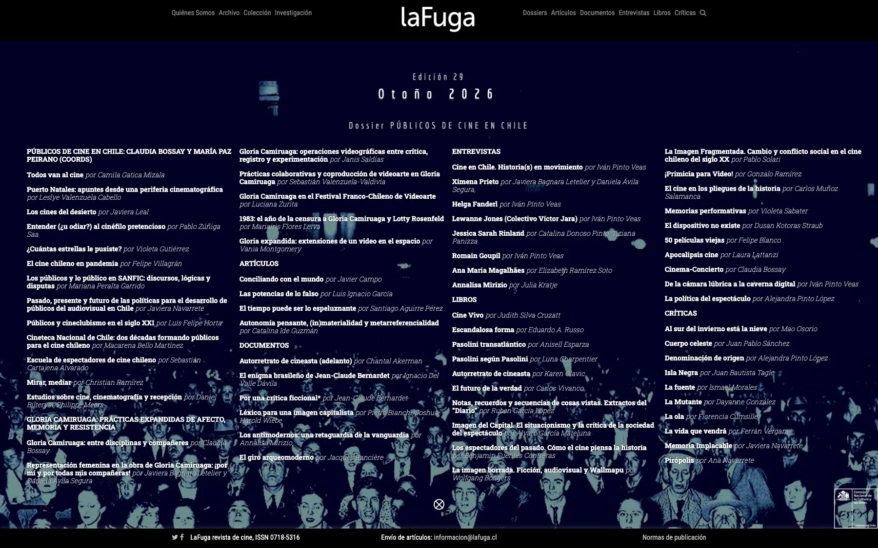 Sitio de la revista de cine